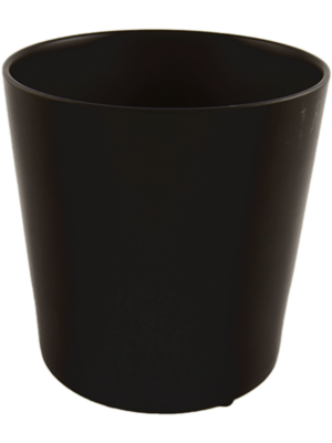Round Minipot Black