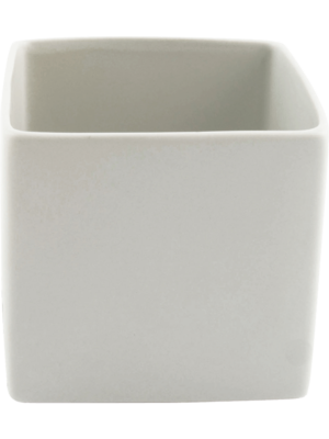 Square Minipot White