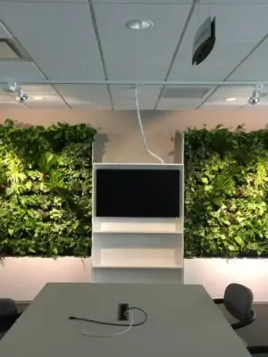 Ecoplantwall system växtvägg från väztinredarna unika växtvägg www.vaxtinredarna.com