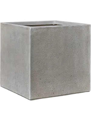 Square Planter Grey Brown