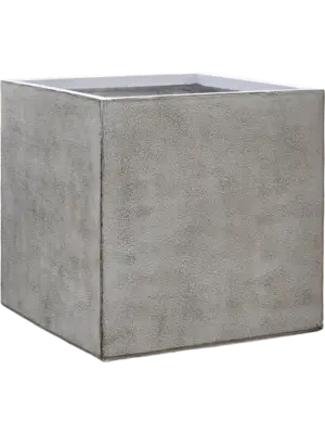 Square Planter Grey Brown